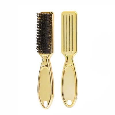 Beard cleaning brush electroplating handle broken hair brush tool brush