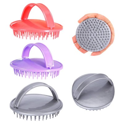 luxury modern style Amazon custom logo Hot selling home use soft pp head clean scalp massage shampoo brush Salon